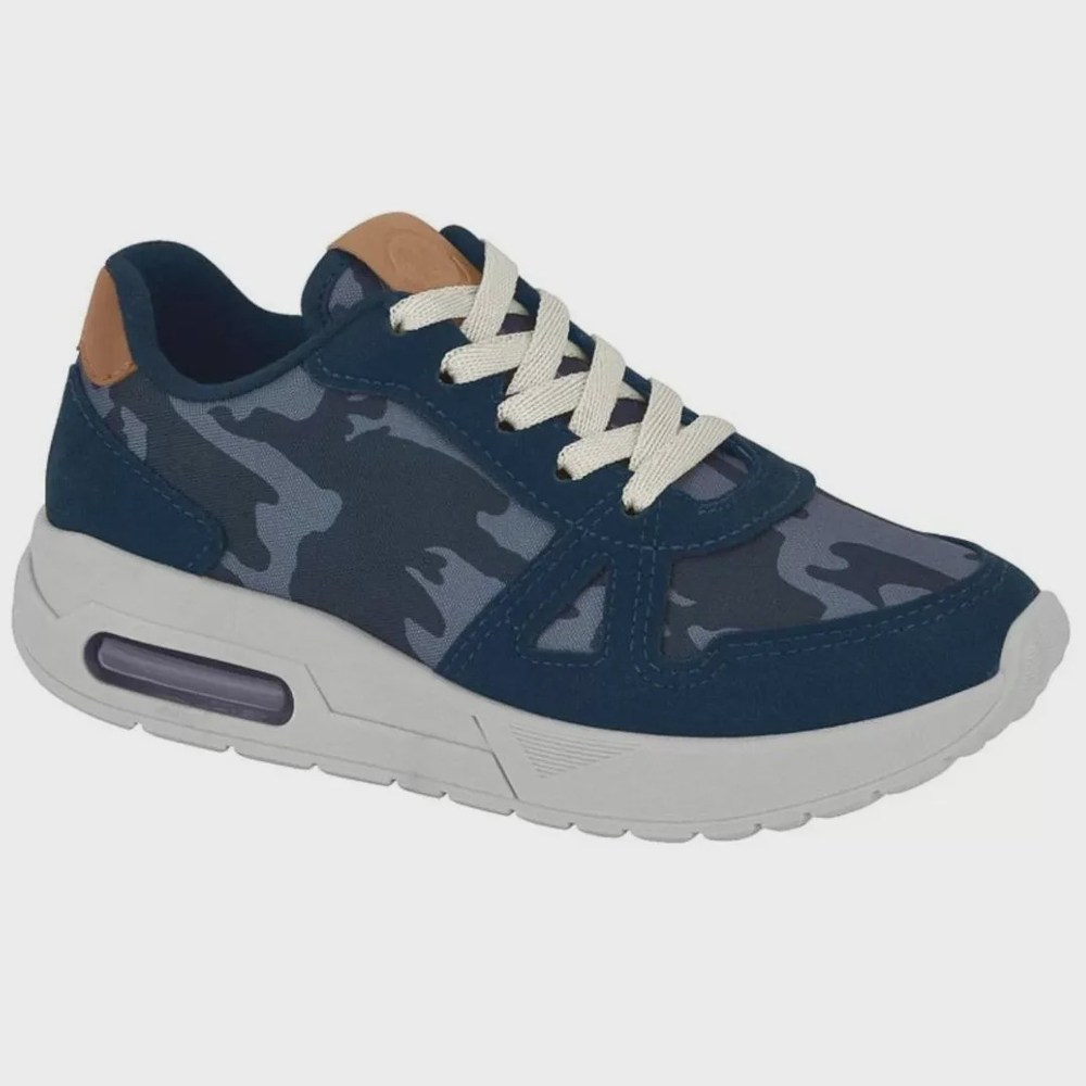 Tenis best sale molekinho camuflado