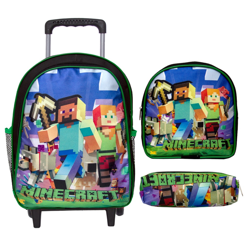 Jogo mochila infantil masculina