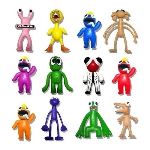 Kit Pelúcia Rainbow Friends 2 Roblox Boneco Ciano e Yellow - BBACOMERCIO -  Bonecos - Magazine Luiza