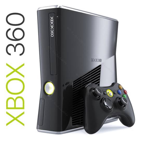 Microsoft Xbox 360 Super Slim 4gb + 3 Jogos Standard Cor Preto em