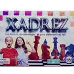 Jogo Xadrez Para Iniciantes Peças Grandes 37x37 - Nig Brinquedos