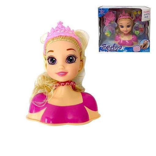 Boneca Busto Pentear Maquiar Super Camarim Br1502multikids no Shoptime