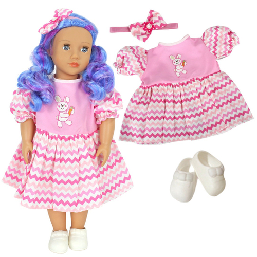 KIT ROUPA BONECA PARA OUR GENERATION - FANTASIA PRINCESA - CASINHA 4