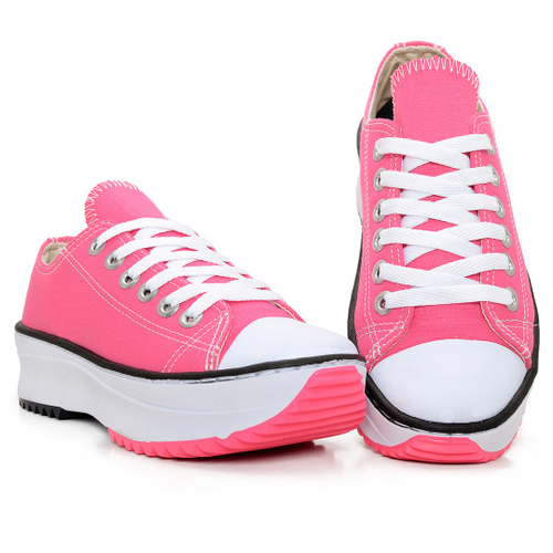 Tenis tratorado hot sale rosa