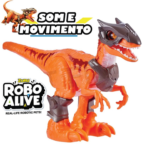 Dinossauro Robô Alive Raptor