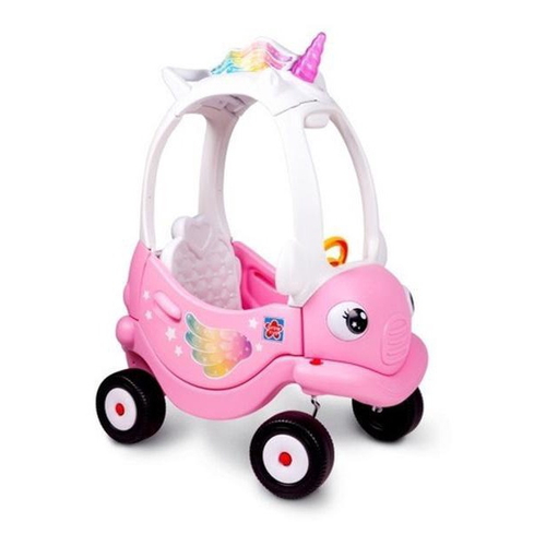 Triciclo Infantil Bandeirante Velobaby com Buzina Rosa