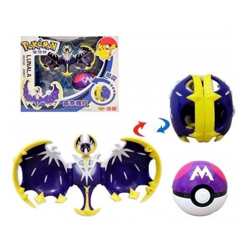 Brinquedo Pokemon Solgaleo Na Pokebola Boneco Articulado em Promoção na  Americanas