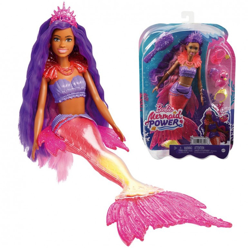 Boneca Barbie Sereia Negra – Shopping Tudão