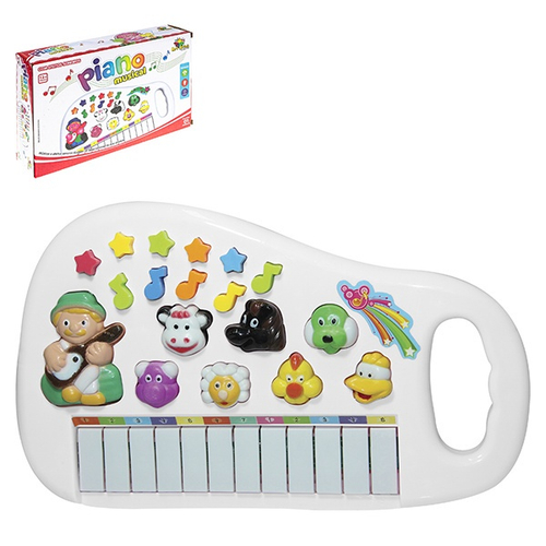 Piano Musical - Coelhinho Teclado Infantil Bebe Braskit - Loja