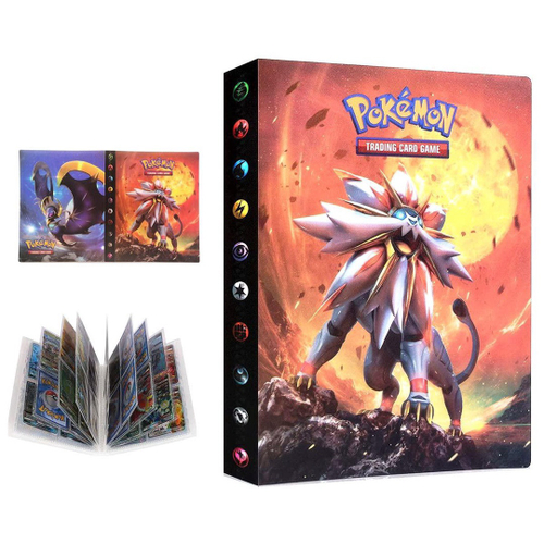 Porta 400 Cards Pokémon Charizard Album Fichario Com Ziper