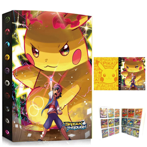 Álbum Pokémon Pasta tipo Fichário para Cards - Pássaros Lendários