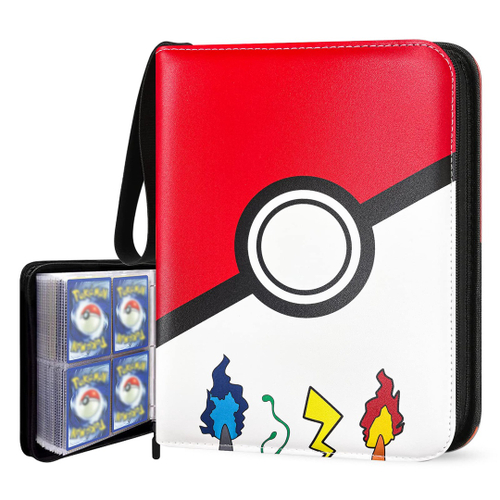 Álbum Pokémon Pasta tipo Fichário para Cards - Pássaros Lendários