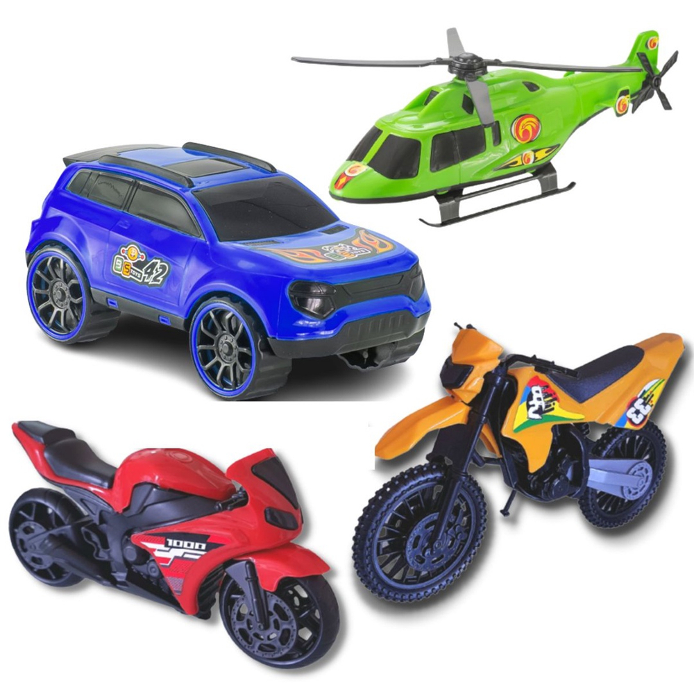 MOTO BRINQUEDO MOTINHA Miniatura ESTILO HORNET MOTOCA Criança Menino - BS  TOYS - Caminhões, Motos e Ônibus de Brinquedo - Magazine Luiza