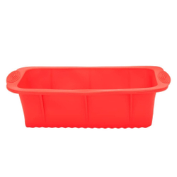 Forma Assadeira Retangular de Silicone Para Bolo Antiaderente Livre de bpa Facil de Limpar é boa?