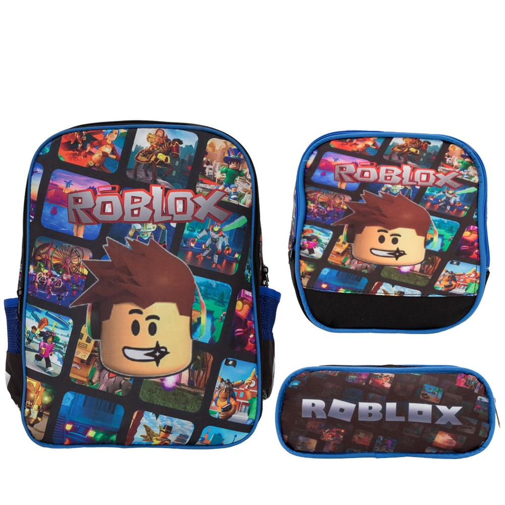 New Roblox Bolsa Escolar Menino Estudante Unissex Masculina Mochila  Presente De Aniversário Gift - Escorrega o Preço