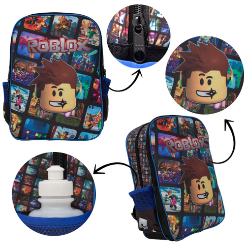 Mochila Escolar Bolsa Infantil Roblox Jogo Meninos Costas - Chic Outlet -  Economize com estilo!