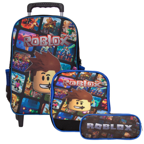 Mochila Roblox Infantil Grande Escolar