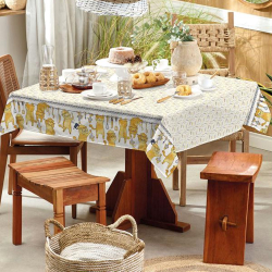 Toalha de Mesa Quadrada Teka Basic 1,40m x 1,40m Gatinhos Menor preço em Toalha de Mesa Quadrada Teka Basic 1,40m x 1,40m Gatinhos