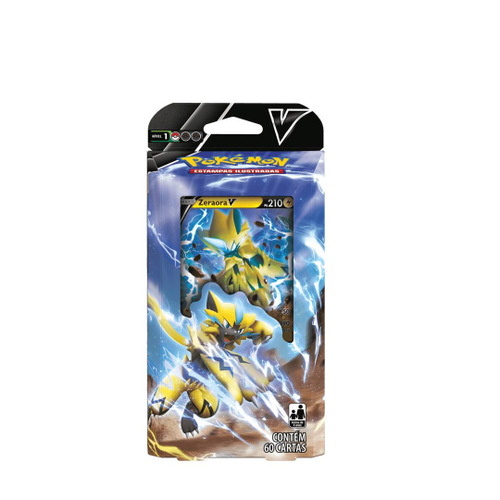 Cartinhas Pokemon Zeraora V-astro Cartas Cards Tcg Brinquedo