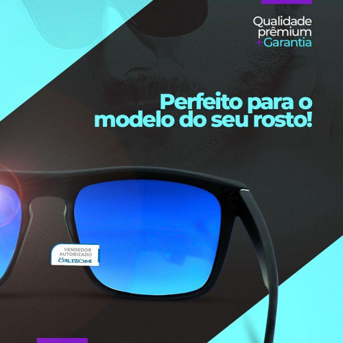 Óculos Masculino sol juliet preto esportivo G5 em Promoção na