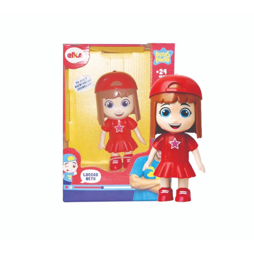 Brinquedo Boneca Pequena r Criança Menina Morena Giovana Aventureira  Gi Neto - Personagem Da História Desenho Infantil Luccas Neto - Rosita em  Promoção na Americanas