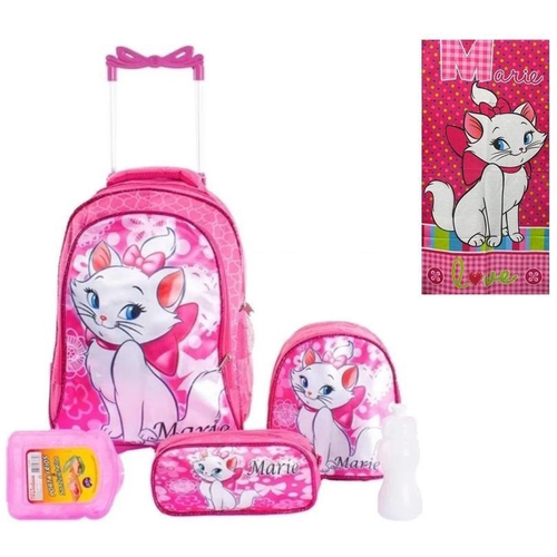 Lancheira 3D Infantil - Disney - Gata Marie - Maxtoy