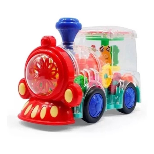 Trenzinho A Pilha Brinquedo Divertido Trem Com Vagão - Crey Stores