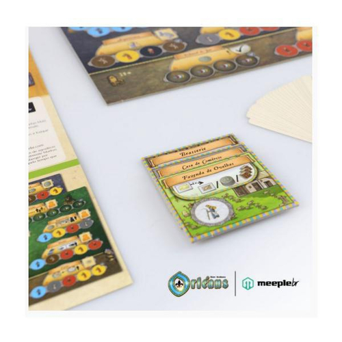 Orleans Jogo de Tabuleiro Meeple br em Promoção na Americanas