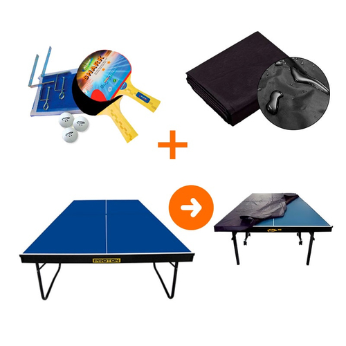 Mesa Ping Pong Oficial MDF 25mm Proton Klopf Cód. 1090