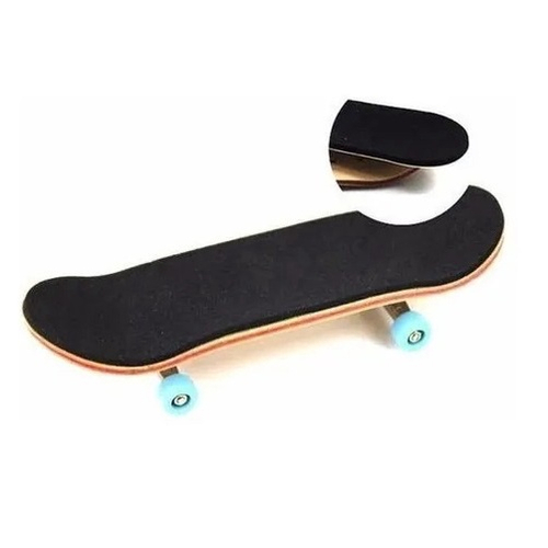 Fingerboard Skate Dedo Profissional Madeira Rolamento Kit 4