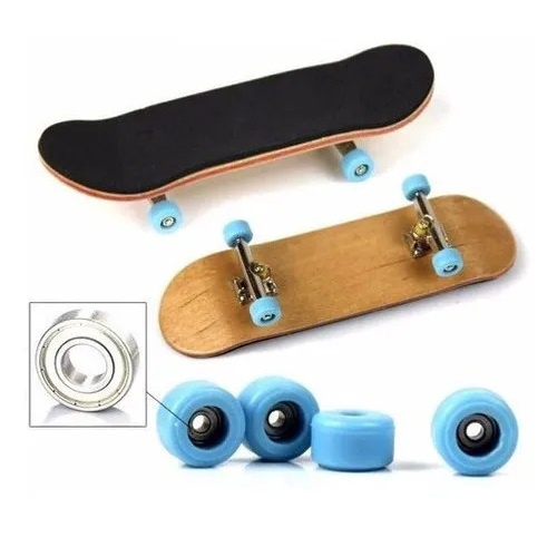 Conjunto 4 Mini Skates De Dedo Profissional Com Rolamento na