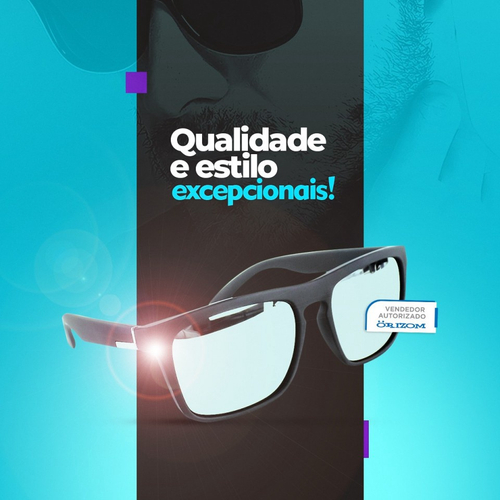 Óculos Masculino sol juliet preto esportivo G1 - Griseus 1.0