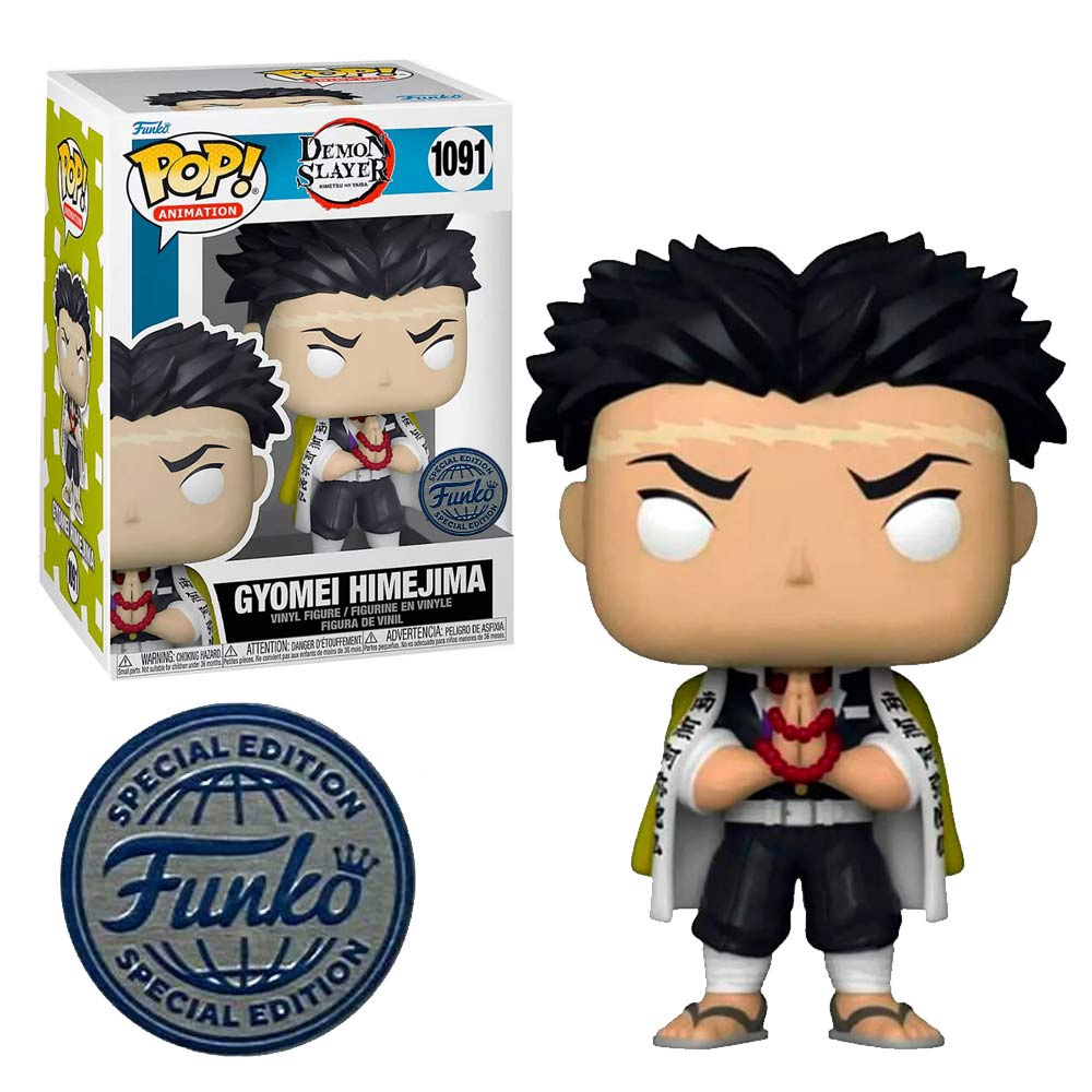 Boneco Funko Pop Demon Slayer Gyomei Himejima 1091 Special Edition