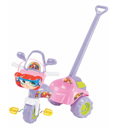 Triciclo Infantil Menina Tico Tico Trike Evolution - Biemme