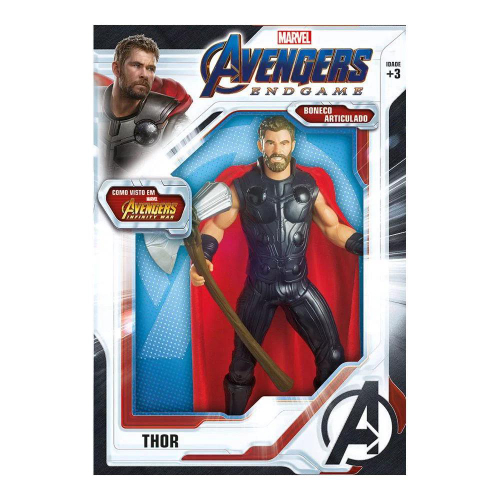 Boneco Mimo End Game Marvel Vingadores - Gigante 51 cm de Altura