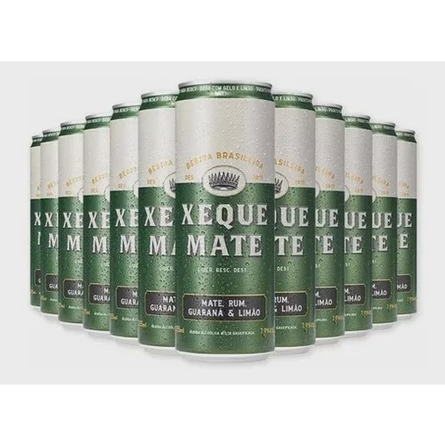 Xeque Mate Drink Pronto de Chá Mate, Rum, Guaraná e Limão, 310ml -  Alimentos e Bebidas - Bebidas Alcoólicas - Destilados - Rum