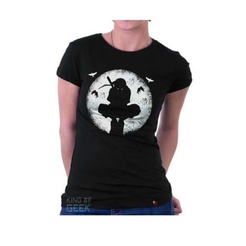 Camiseta Regata Itachi Uchiha Naruto Sasuke Anime Clássico - King