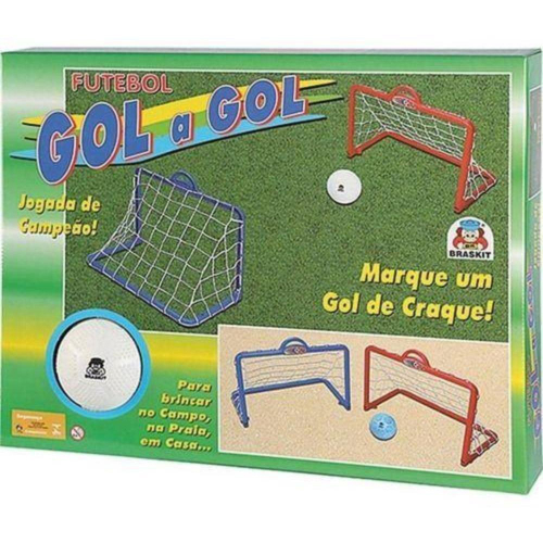 Brinquedo Tabuleiro Futebol Gol A Gol Menino Jogo De Mesa- NOVO