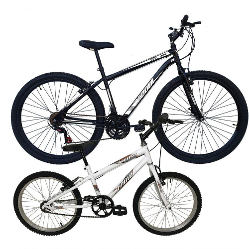 Bicicleta Aro 29 Gts Feel Freio À Disco 24 Marchas - Cinza+Preto