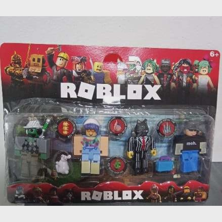 Kit 4 Bonecos Roblox de 8cm no Shoptime