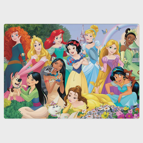 Disney princesa quebra-cabeça quebra-cabeças rapunzel e pascal jogos  puzzles disney amigos design exclusivo grande