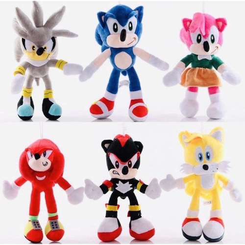 Boneco de Pelucia Sonic GAME 28CM