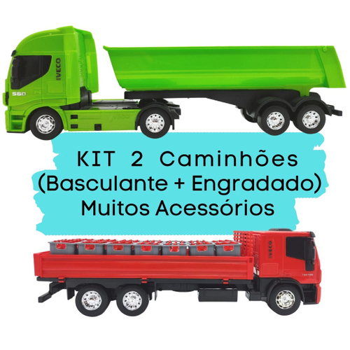 Caminhão de Brinquedo Infantil Basculante Azul em Promoção na Americanas