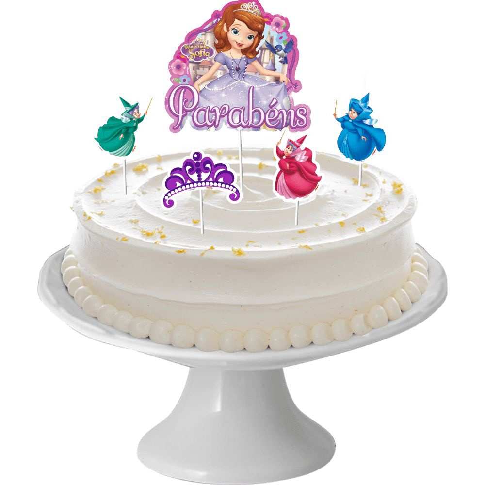 Bolo Princesa Sofia – Princess Sofia Cake