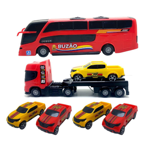 Brinquedo Infantil Caminhão Mini Truck Cegonha Cegonheira