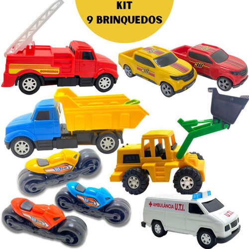 Kit Caminhão Bombeiro + Capacete Grande Brinquedo Menino na Americanas  Empresas