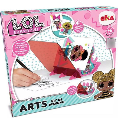 Jogo Diverso Lol Surprise Arts Kit Desenho - Elka em Promoção na Americanas