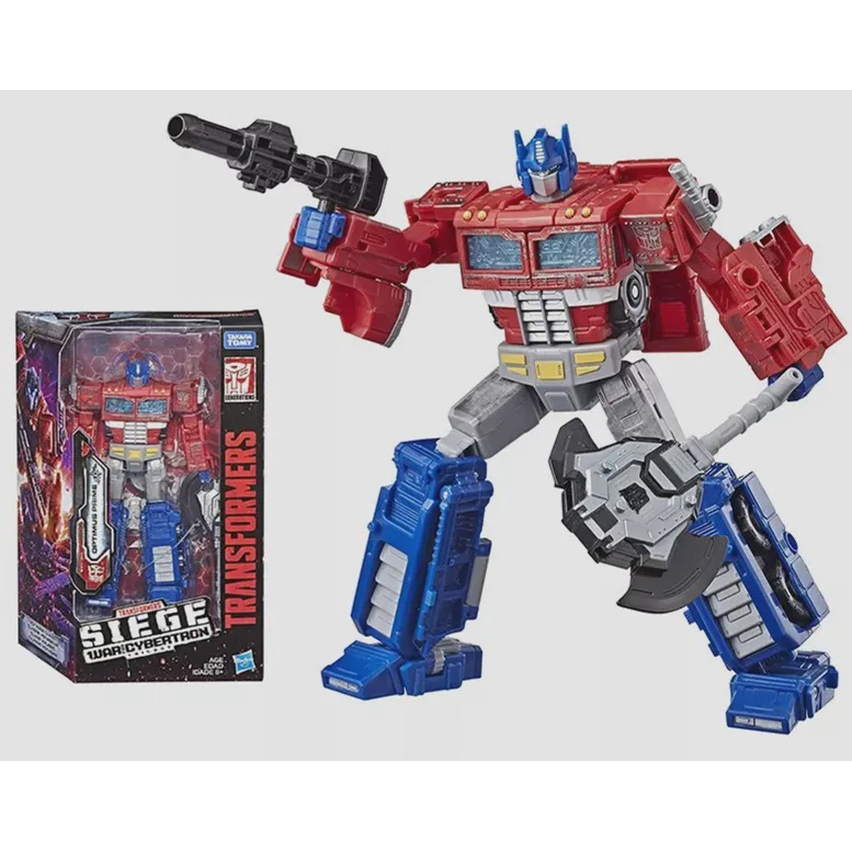 Transformers Generations War For Cybertron Siege Voyager Class Wfc S11 Optimus Prime No Shoptime