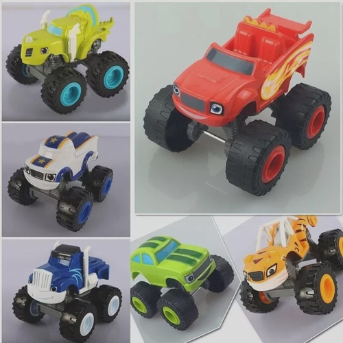 Conjunto Infantil Blaze Carro Monster Machini Criança Menino