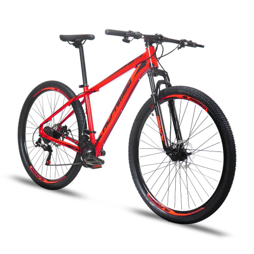 Bicicleta aro 29 alfameq atx freio A disco 24 marchas